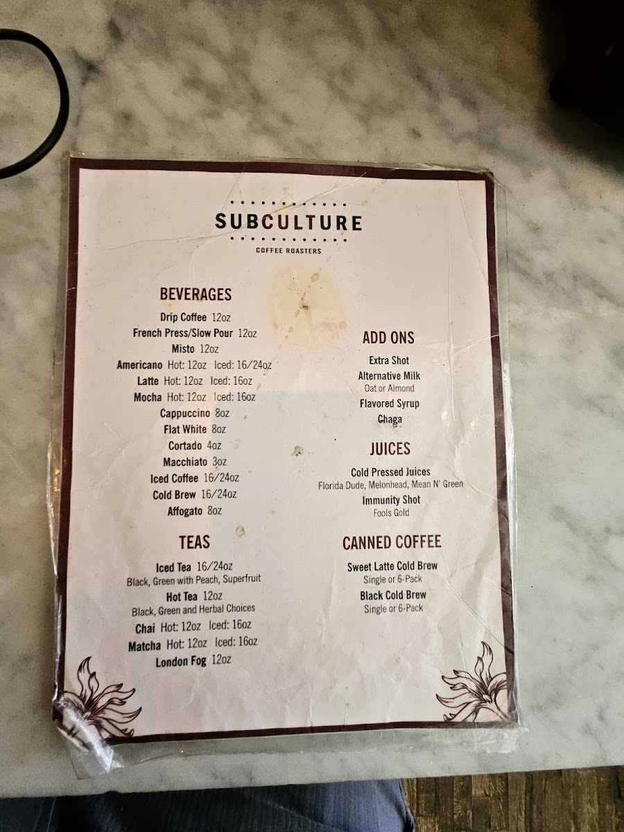 Menu Subculture Coffee-3