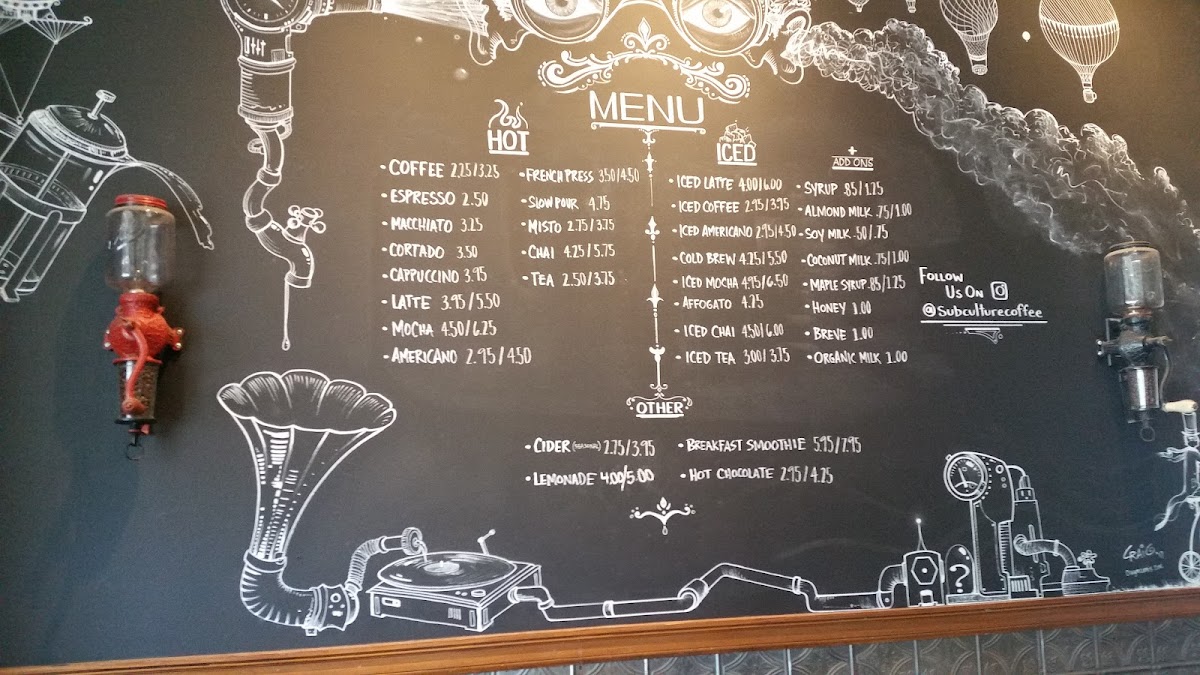 Menu Subculture Coffee-7